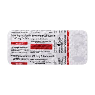 Neuropill Tablet 10'S - Neuropathic Pain-Dru