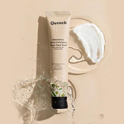 Quench Botanics Rice Water & Vitamin E Face Wash for Gentle Exfoliation 25 ml - Scrubs & Exfoliants