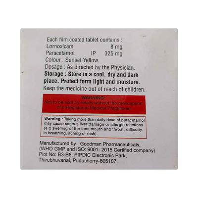 LOROL P Tablet 10's - Pain relief-Nsa