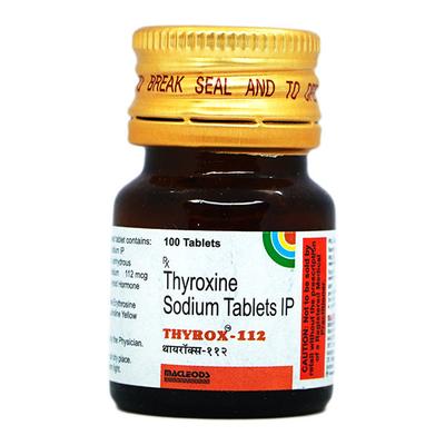 THYROX 112 Tablet 100's - Hypothyroidism