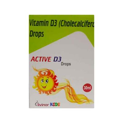ACTIVE D3 400iu Oral drops 30ml - Supplements-Vit