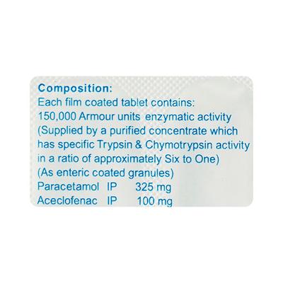 Chymonac Tablet 10'S - Pain relief-Ant