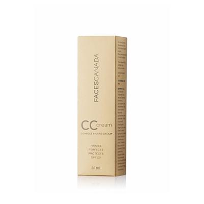 Faces Canada Cc Cream SPF 20 Natural 01 35 GM - Face Sunscreen