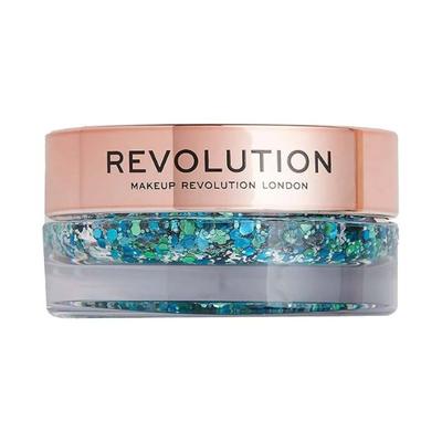 Makeup Revolution Viva Glitter Body Balm Teal Time 3.2 gm - Highlighters & Illuminators