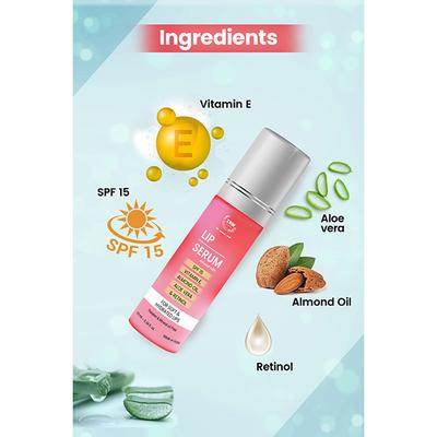 Tnw The Natural Wash Lip Serum for Soft & Supple Lips 10 ml - Lipsticks