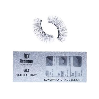 Bronson Professional False Eyelashes Set Of 10 Pair 6D Long And Natural 115 Fake False Lashes 1's - Eyelashes