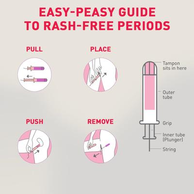 Sirona Worry-Free Periods Applicator Tampons - Heavy Flow 16's - Tampons