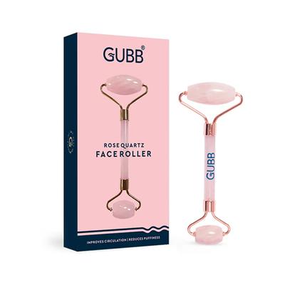 GUBB Rose Quartz Face Roller 235 gm - Massagers