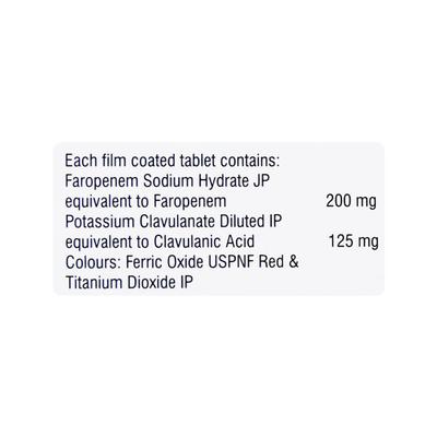 FARONEM CV Tablet 10's - Bacterial Infections-OBL