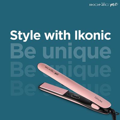 Ikonic Me Glide Hair Iron-Peach 1's - Straighteners