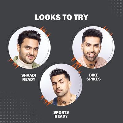 Set Wet Hair Spray for Men Insane Hold No Sulphate and Paraben, Quick Hair Styling and Setting 200 ml - Hair Sprays & Mists