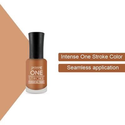Jaquline USA One Stroke Premium Nail Enamel Burly wood J05 8 ml - Nail Polish