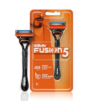 Gillette Fusion Manual Razor For Men For Perfect Shave And Perfect Beard Shape 1's - Razors & Cartridges