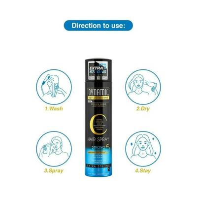 New Heart Dynamic Hair Spray 425 ml - Hair Sprays & Mists