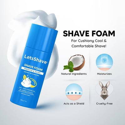 LetsShave Evior 3 Sensitive Razor 3's + Evior Whipped Shave Cream 150 gm - Women - Hair Removal Accessories