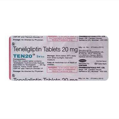 Ten20 Tablet 10'S - Diabetes-Ant