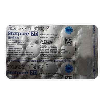 STATPURE 20 Tablet 15's - High Cholesterol-Dys