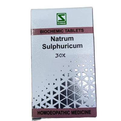 Dr. Willmar Schwabe Natrum Sulphuricum Biochemic Tablet 30X 25 gm - Bio-Chemic