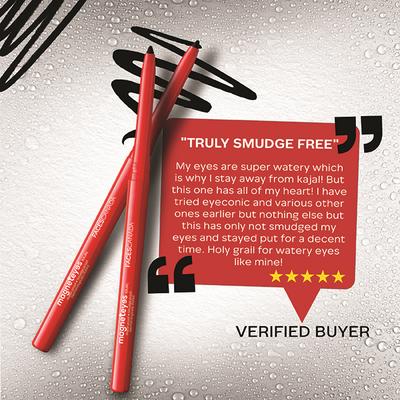 Faces Canada Magneteyes Kajal- 2 in 1 Black 0.7 gm - Eyeliners