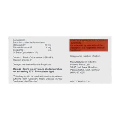 Brutaflam MR 4mg Tablet 10'S - Pain relief-Nsa