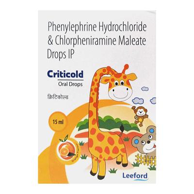 CRITICOLD Orange Flavour Drops 15ml - Cough And Cold-Cou