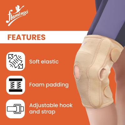 Flamingo Elastic Knee Support (OC - 2020) (L) - Knee/Ankle/Leg/Foot Supports