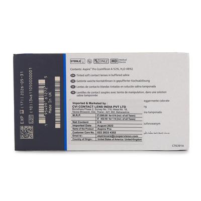 CooperVision ASPIRE PRO Monthly Disposable Spherical Silicone Hydrogel Lenses (6 Lenses) (Power -1.50) - Eyecare Lenses