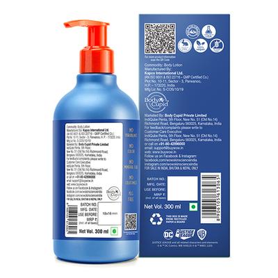 WOW Skin Science Kids Body Lotion - SPF 15 - Blue Guardian Superman Edition 300 ml - Baby Body Wash