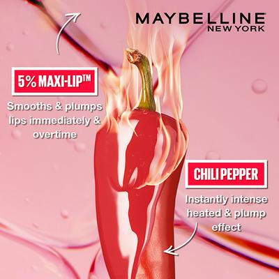 Maybelline New York Lifter Plump - Plumping Lip Gloss, Mauve Bite 5 ml - Lip Glosses