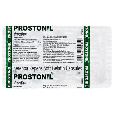 PROSTONIL Soft Gelatin Capsule 10's - Supplements-Sup
