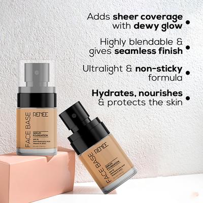 Renee Cosmetics Face Base Serum Foundation - 03 Iconic 20 ml - Foundation