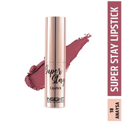 Insight Cosmetics Super Stay Lipstick - Anaysa (18) 7 gm - Lipsticks