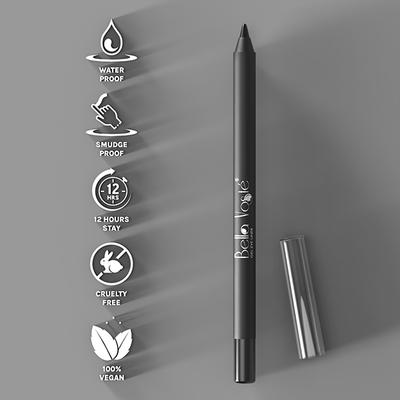 Bella Voste Gel Eyeliner Kajal Velvet Black 1.2 Gm - Eyeliners