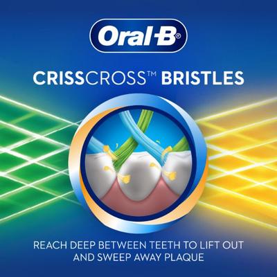 Oral B Criss Cross Toothbrush medium 4's - Toothbrushes