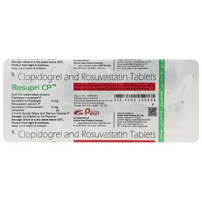 ROSUPRL CP Tablet 10's - Blood Clot-Ant