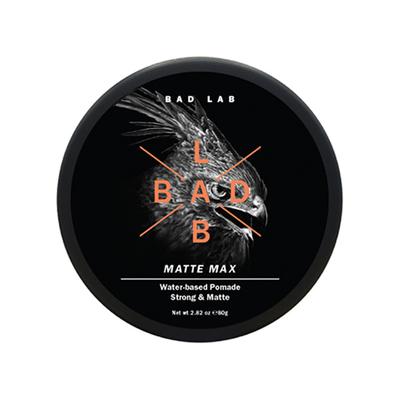 Bad Lab Matte Max Water-based Pomade, Strong & Matte 80 gm - Pomades