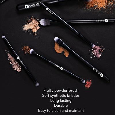 SUGAR Cosmetics Blend Trend Face Brush - 007 Powder 56 gm - Hair Brushes