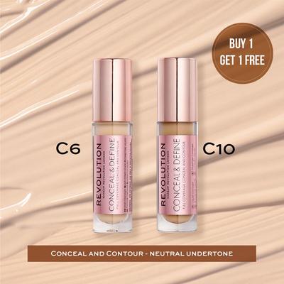 Makeup Revolution Conceal and Contour (for neutral undertone) 8 gm - Contour