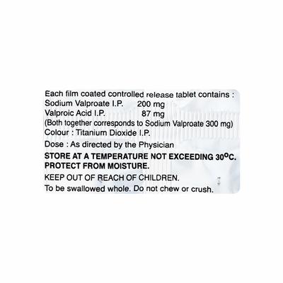 Torvate Chrono 300mg Tablet 10'S - Epilepsy/Convulsion-Ant