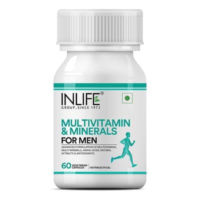 Inlife Multivitamin & Minerals Capsule - Men 60's - Multi-Vitamins