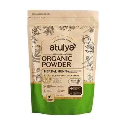 Atulya Organic Powder Herbal Henna 100 gm - Powder
