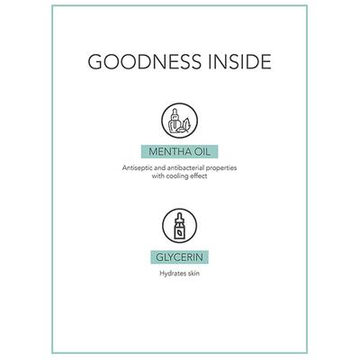 Fabessentials Mint Glycerin Bathing Bar 100 gm - Soaps