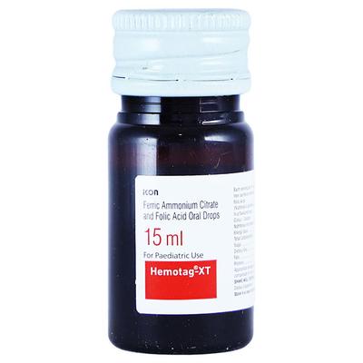 HEMOTAG XT Oral Drops 15ml - Iron Supplement/Anaemia-Vma