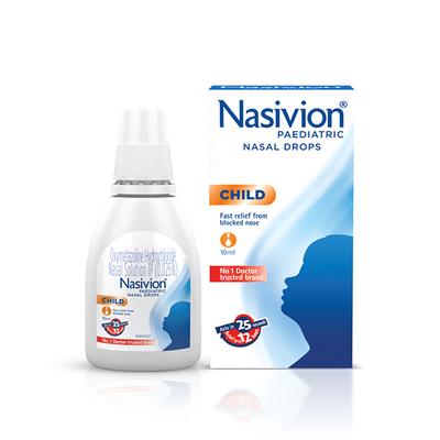 NASIVION CHILD Nasal Drops 10ml - Nasal Congestion-Nas