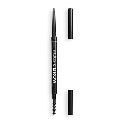 Makeup Revolution Blade Brow Pencil Dark Brown 0.1 gm - Eyebrow Pencils & Enhancers