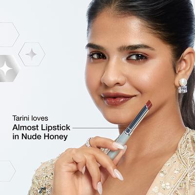 Clinique Almost Lipstick In Nude Honey 1.9 gm - Lipsticks