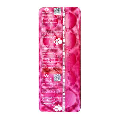 ESOMEZA 20 Tablet 10's - Ulcer/Reflux/Flatulence-Aaa