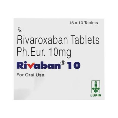 RIVABAN 10 Tablet 10's - Blood Clot-Ant