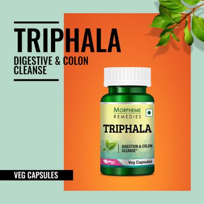 Morpheme Remedies Triphala 500mg Extract 60's - Herbal Dietary Supplement