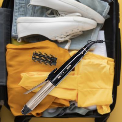 Vega 4 In 1 Hair Styler- Hair Straightener, Brush Attachment, Hair Curler and Hair Crimper (VHSCC-05) 1's - Straighteners